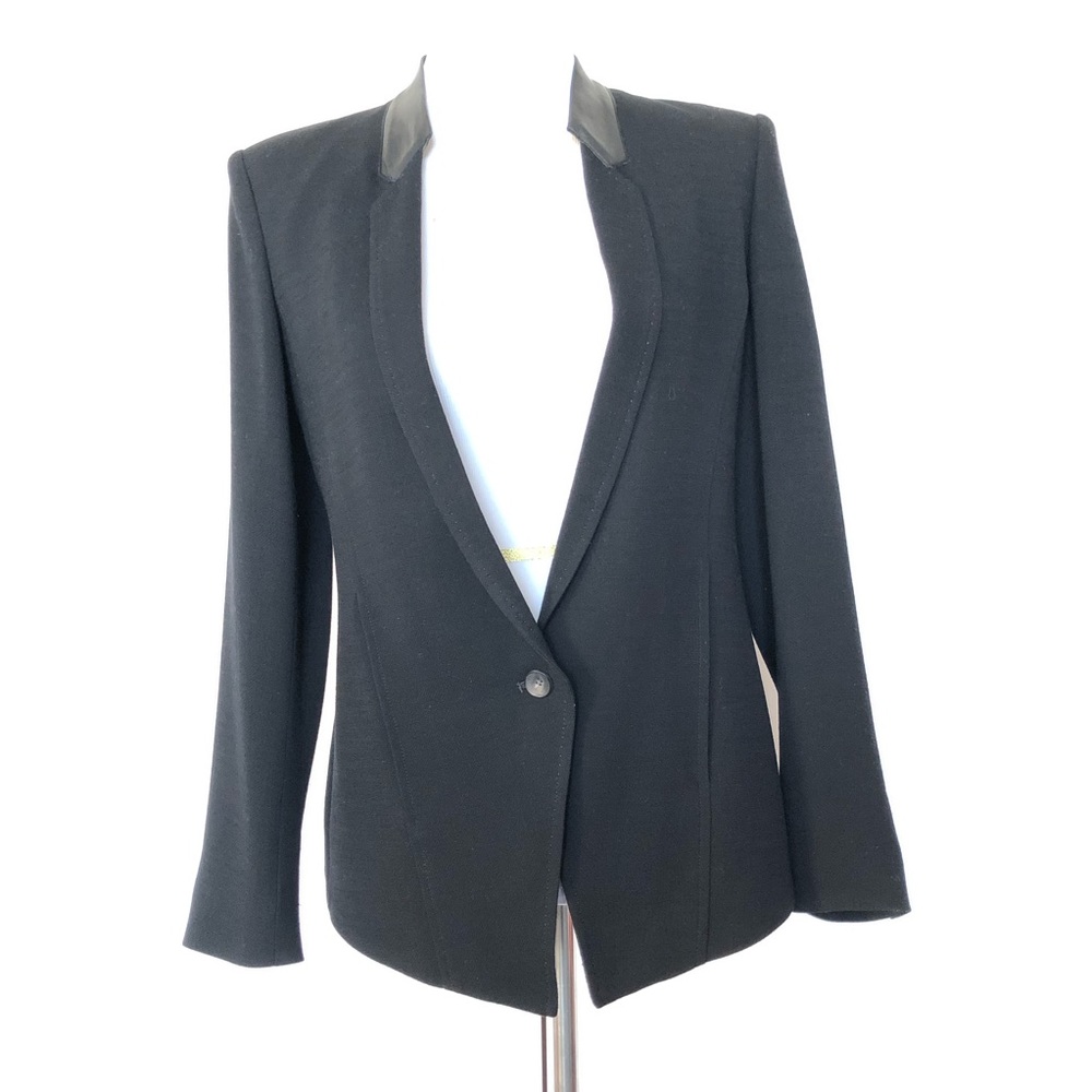 Helmut Lang Black Wool Blazer